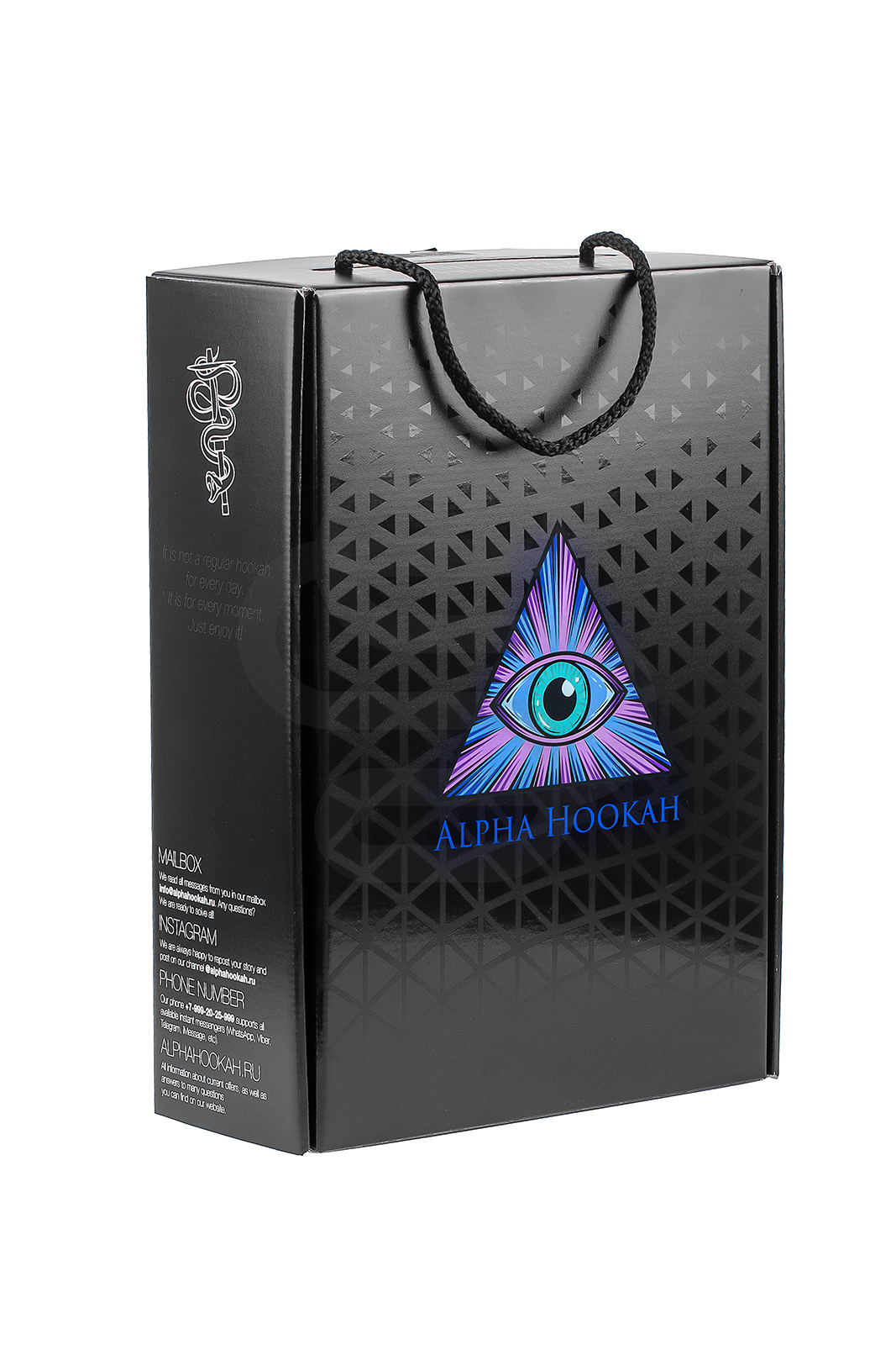 Кальян Alpha Hookah Model S Black